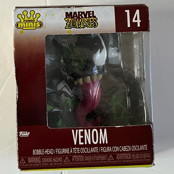 Funko Marvel Zombies Venom Mini Bobblehead Figure #14 - Picture 2 of 9